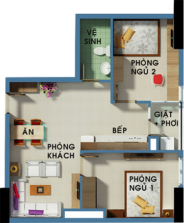 TỔNG QUAN CĂN HỘ THE USEFULL